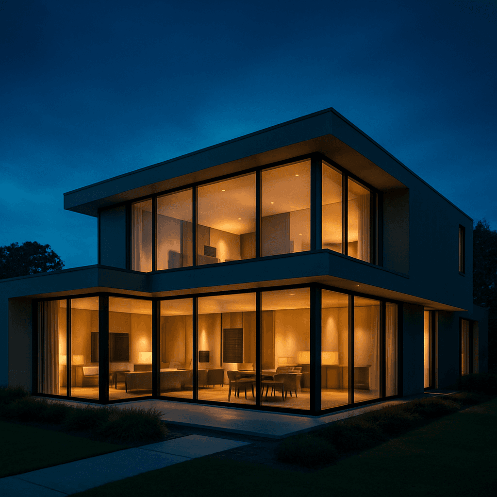 Austin Modern — a premium U.S. home funded on Waterfall